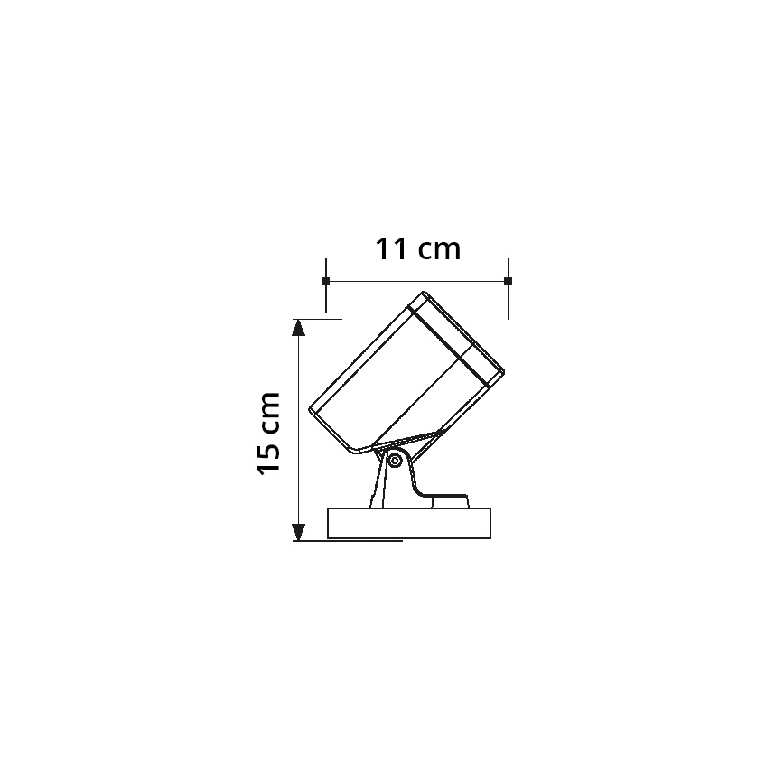 LED Kültéri spotlámpa LED/7W/230V IP65