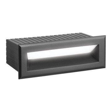 LED kültéri süllyesztett lámpatest FLIK LED/3W/230V IP65 antracit