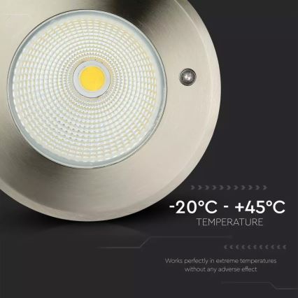 LED Kültéri taposólámpa LED/12W/230V IP67