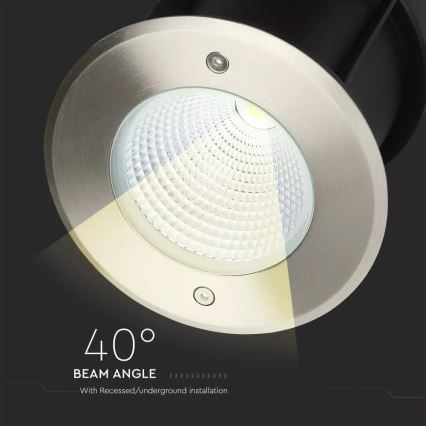 LED Kültéri taposólámpa LED/12W/230V IP67