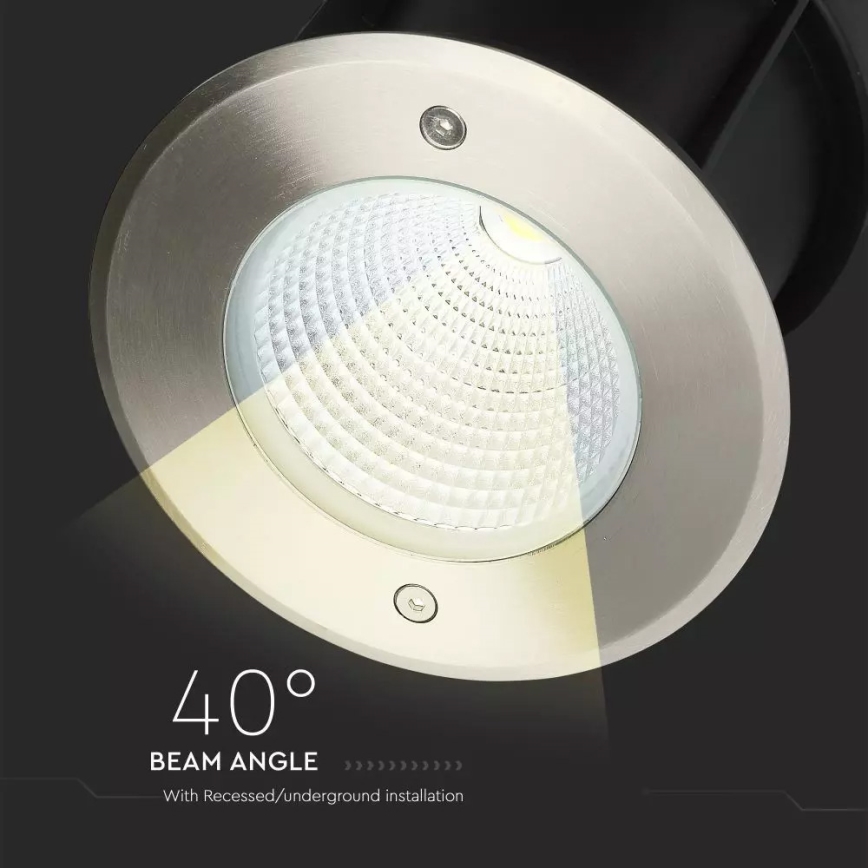 LED Kültéri taposólámpa LED/12W/230V IP67