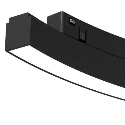 LED Lámpa sínrendszerhez MAGNETIC TRACK LED/10W/48V 3000K fekete