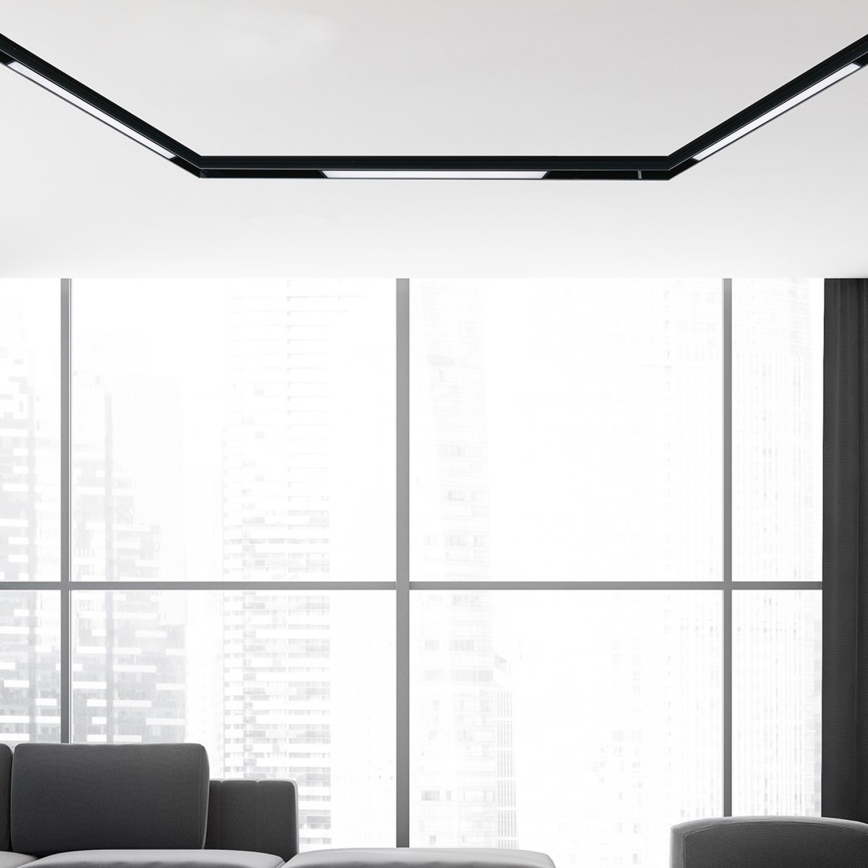 LED lámpatest mágneses sínrendszerhez MAGNETIC TRACK LED/12W/48V