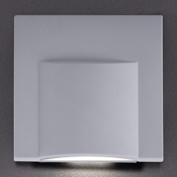 LED Lépcsőház világítás ERINUS LED/0,8W/12V 3000K szürke