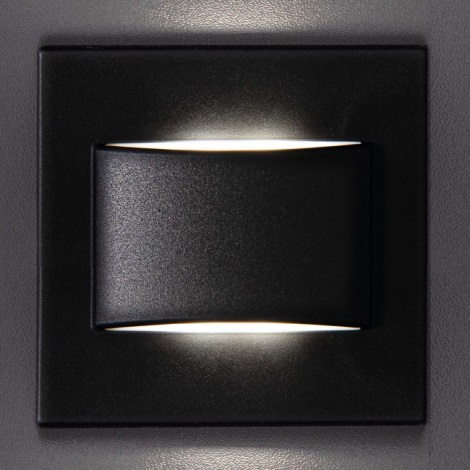 LED Lépcsővilágítás ERINUS LED/1,5W/12V 3000K fekete