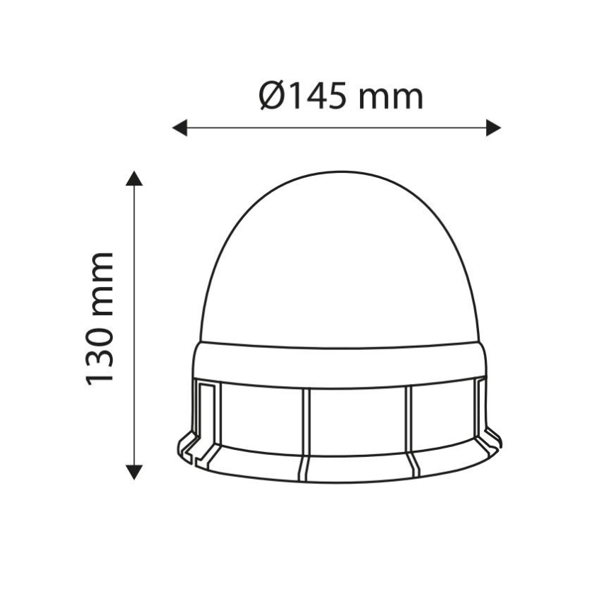 LED Mágneses figyelmeztető jelzőfény LIGHT LED SMD 5730/12-24V