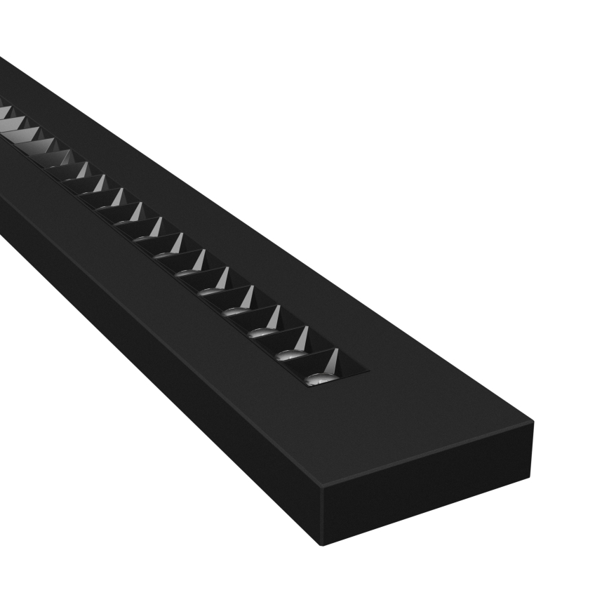 LED Mennyezet/Függeszték PLANK LED/20/30/40W/230V 2700/4000/6000K CRI 90 fekete
