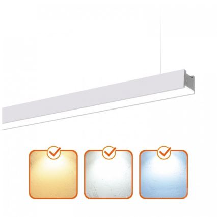 LED mennyezeti, felületre szerelhető és függesztett világítótest KOLINE LED/40W/230V 3000/4000/6500K 120 cm fehér