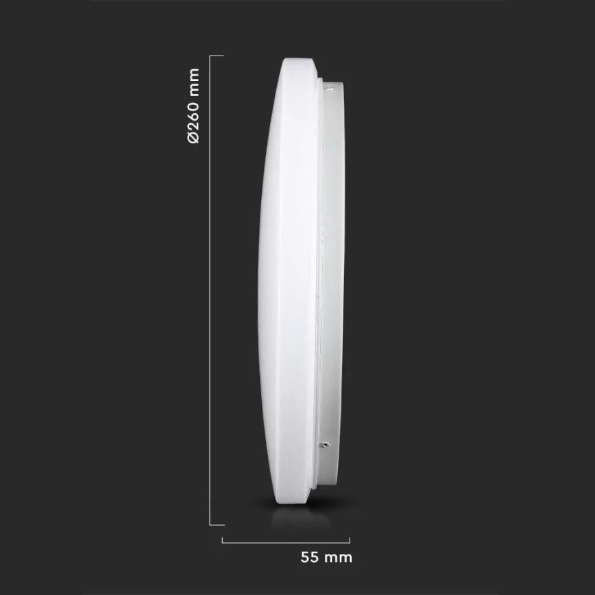LED Mennyezeti lámpa LED/12W/230V 26cm 3000K/4000K/6400K