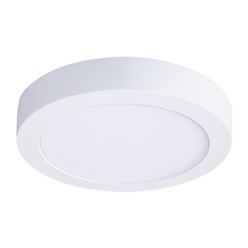LED mennyezeti lámpa, 24 W, 230 V, 3000/4000/6000 K, Ø 30 cm, fehér