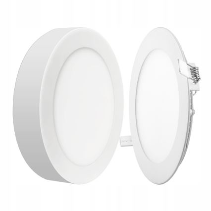 LED Mennyezeti lámpa 2in1 LED/18W/230V 4500K átm. 22,6 cm fehér