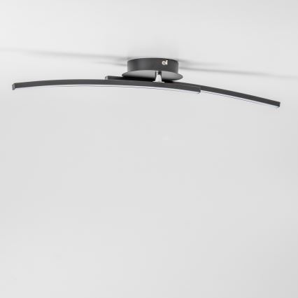 LED mennyezeti lámpa 2xLED/6W/230V fekete