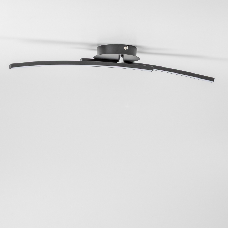 LED mennyezeti lámpa 2xLED/6W/230V fekete