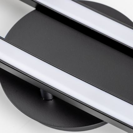 LED mennyezeti lámpa 2xLED/6W/230V fekete