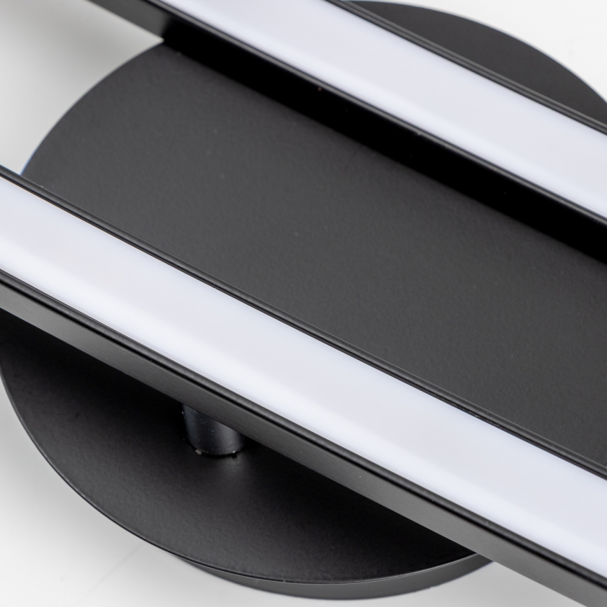 LED mennyezeti lámpa 2xLED/6W/230V fekete