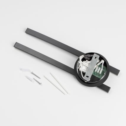 LED mennyezeti lámpa 2xLED/6W/230V fekete