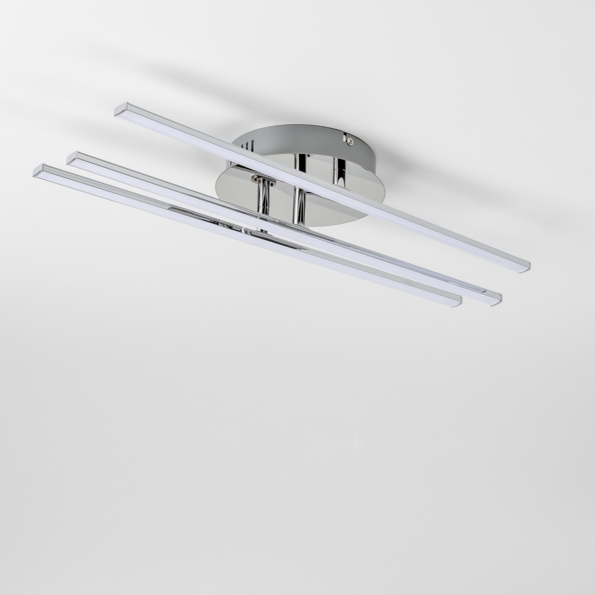 LED mennyezeti lámpa 3xLED/3W/230V fényes króm