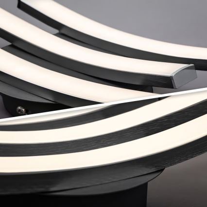 LED Mennyezeti lámpa 3xLED/6W/230V 2700K fekete