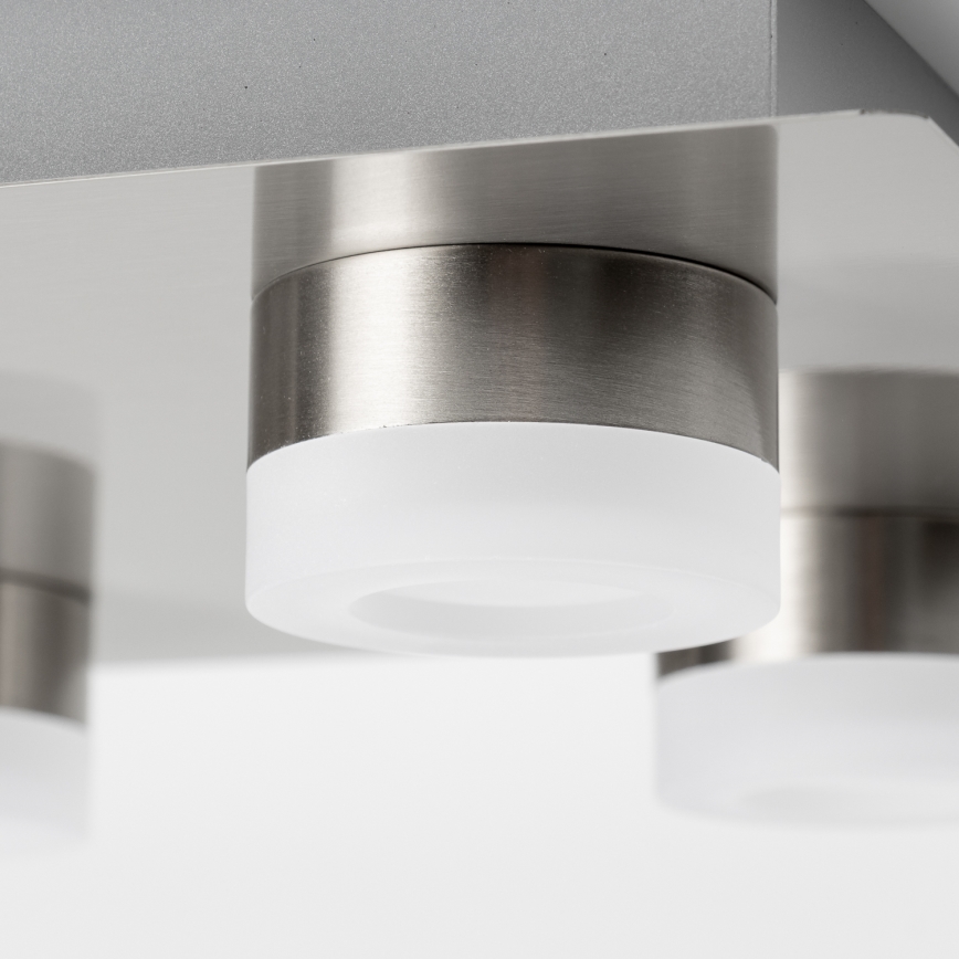 LED mennyezeti lámpa 4xLED/4W/230V matt króm