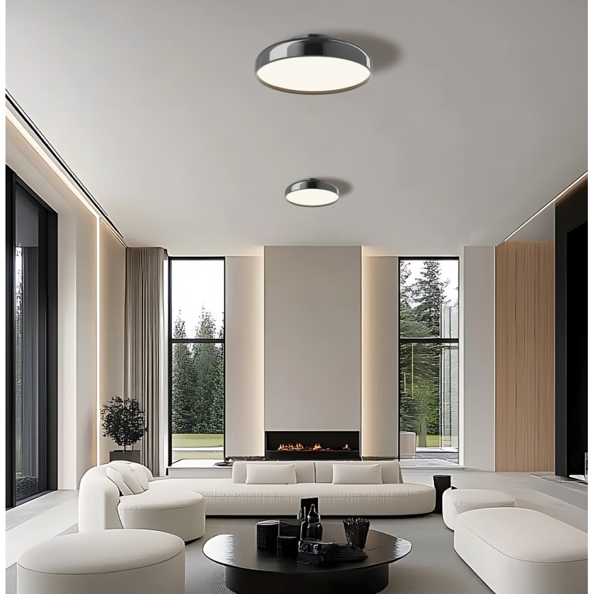LED mennyezeti lámpa ALENSA LED/60W/230V fekete