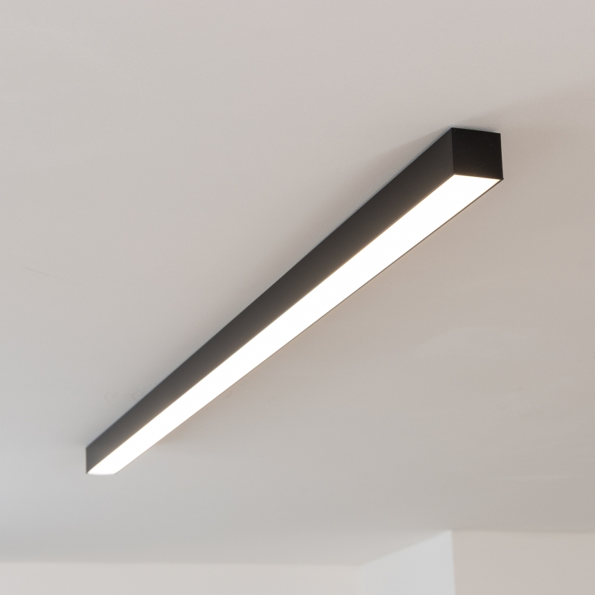 LED mennyezeti lámpa ALLDAY BASIC LED/20/30/40W/230V 2700/4000/6000K 120 cm fekete
