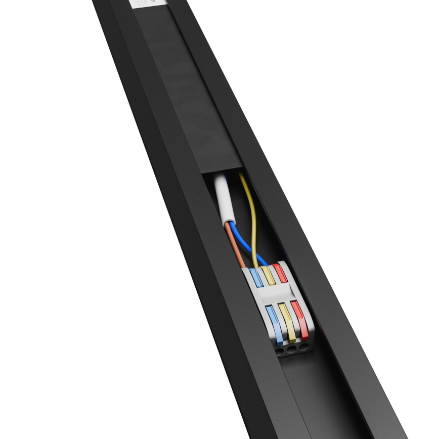 LED mennyezeti lámpa ALLDAY BASIC LED/20/30/40W/230V 2700/4000/6000K 120 cm fekete