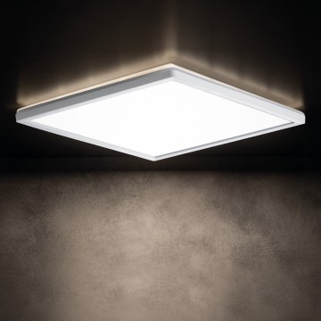 LED mennyezeti lámpa AZPO LED/22W/230V 3000/4000/6000K 42x42 cm IP54 fehér
