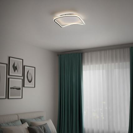 LED mennyezeti lámpa CALI LED/30W/230V 40x40 cm fekete