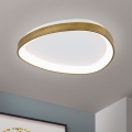 LED Mennyezeti lámpa CHARLIE LED/35W/230V átm. 45 cm arany