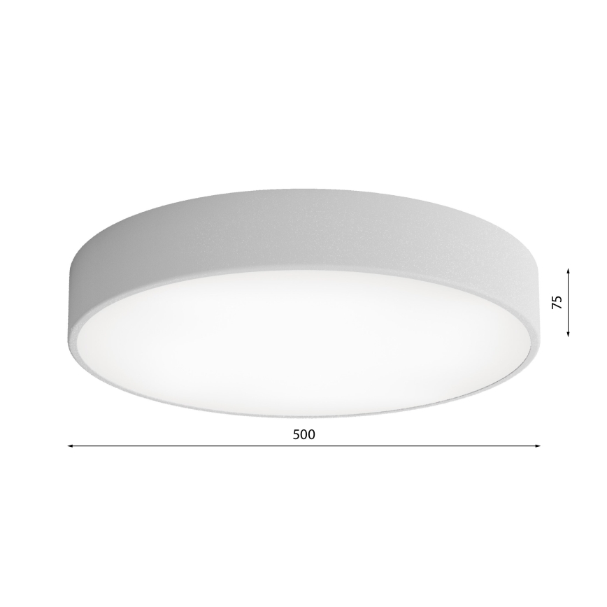 LED Mennyezeti lámpa CLEO LED/69W/230V 4000K átm. 50 cm szürke