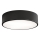 LED Mennyezeti lámpa CLEO LED/24W/230V 3000K átm. 30 cm fekete