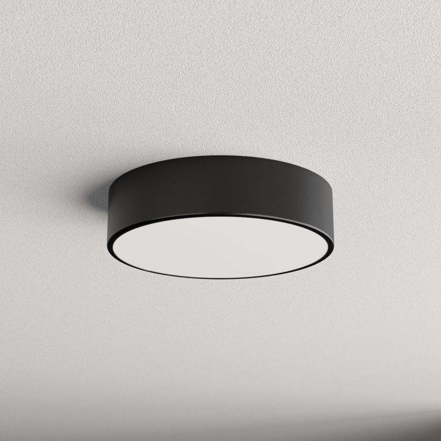 LED Mennyezeti lámpa CLEO LED/24W/230V 4000K átm. 30 cm fekete