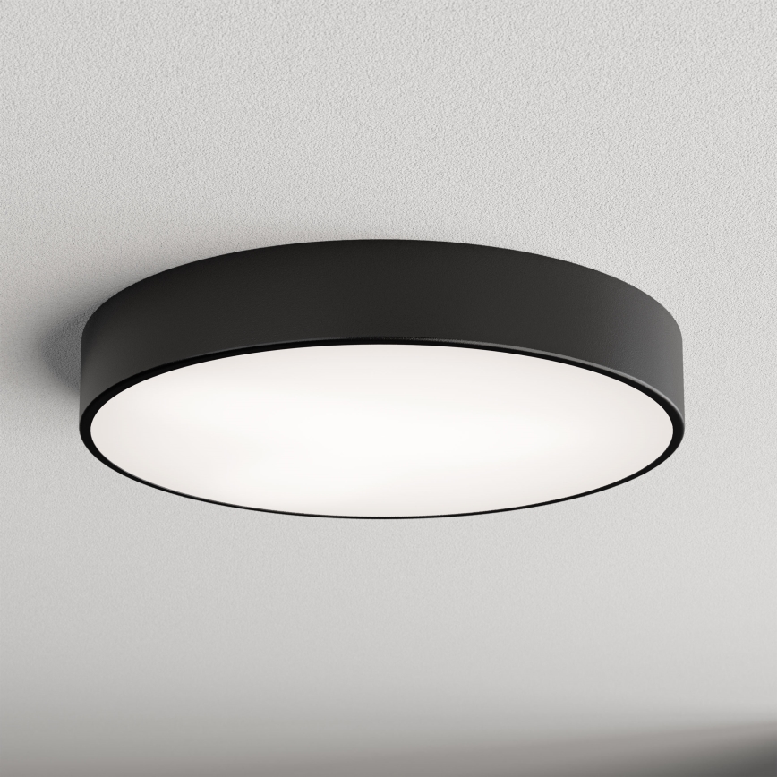 LED Mennyezeti lámpa CLEO LED/69W/230V 3000K átm. 50 cm fekete