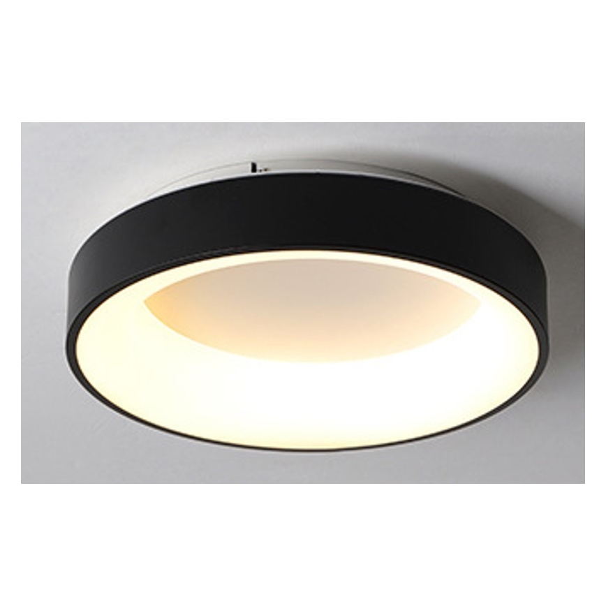 LED mennyezeti lámpa DRAX LED/32W/230V 3000-6000K átm. 38 cm fekete