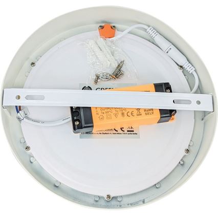 LED Mennyezeti lámpa FENIX LED/12W/230V 3800K átm. 17 cm hó fehér