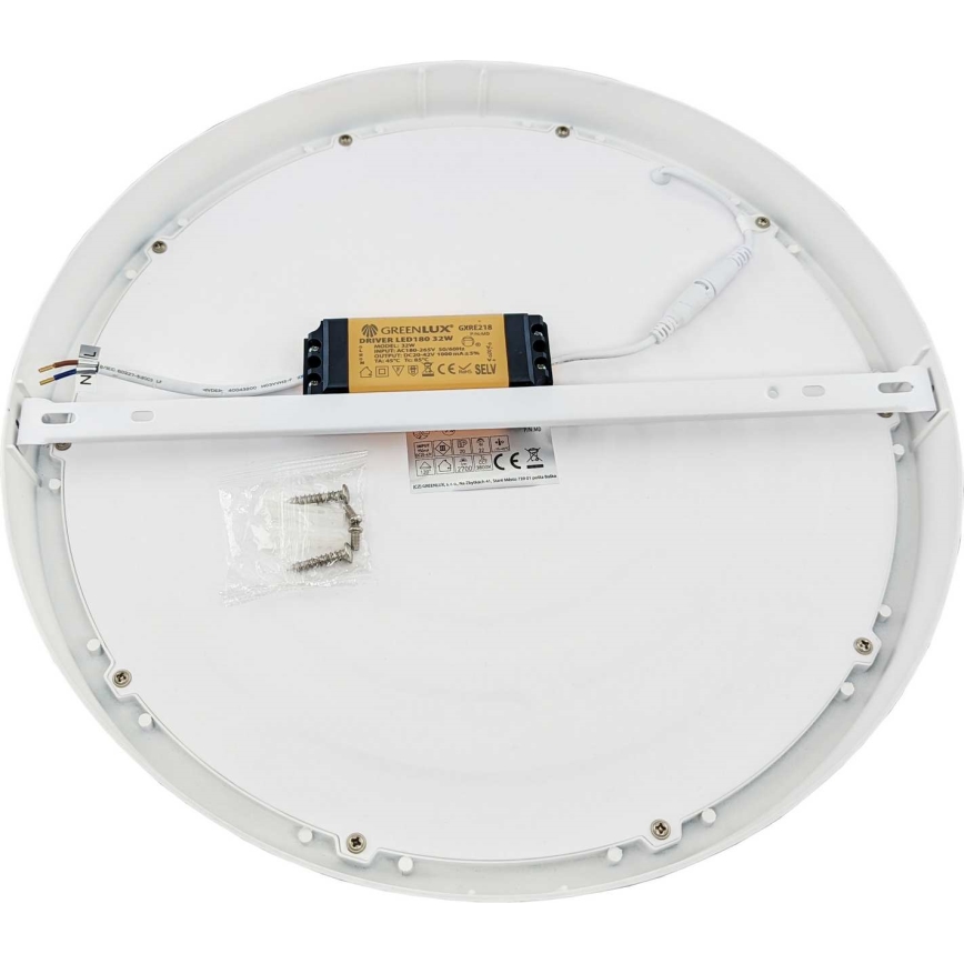 LED Mennyezeti lámpa FENIX LED/32W/230V 3800K átm. 40 cm hó fehér