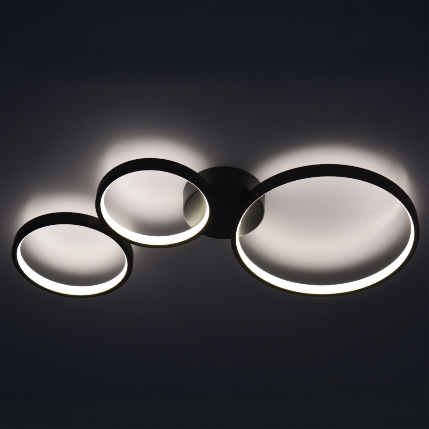 LED Mennyezeti lámpa FLAMENCO LED/33W/230V 4000K fekete