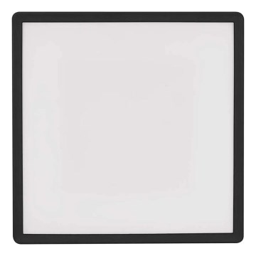 LED Mennyezeti lámpa FLORI LED/18W/230V 4000K fekete 29x29 cm