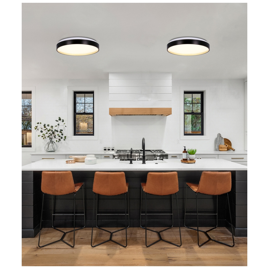 LED Mennyezeti lámpa FLORIDA LED/18W/230V fekete