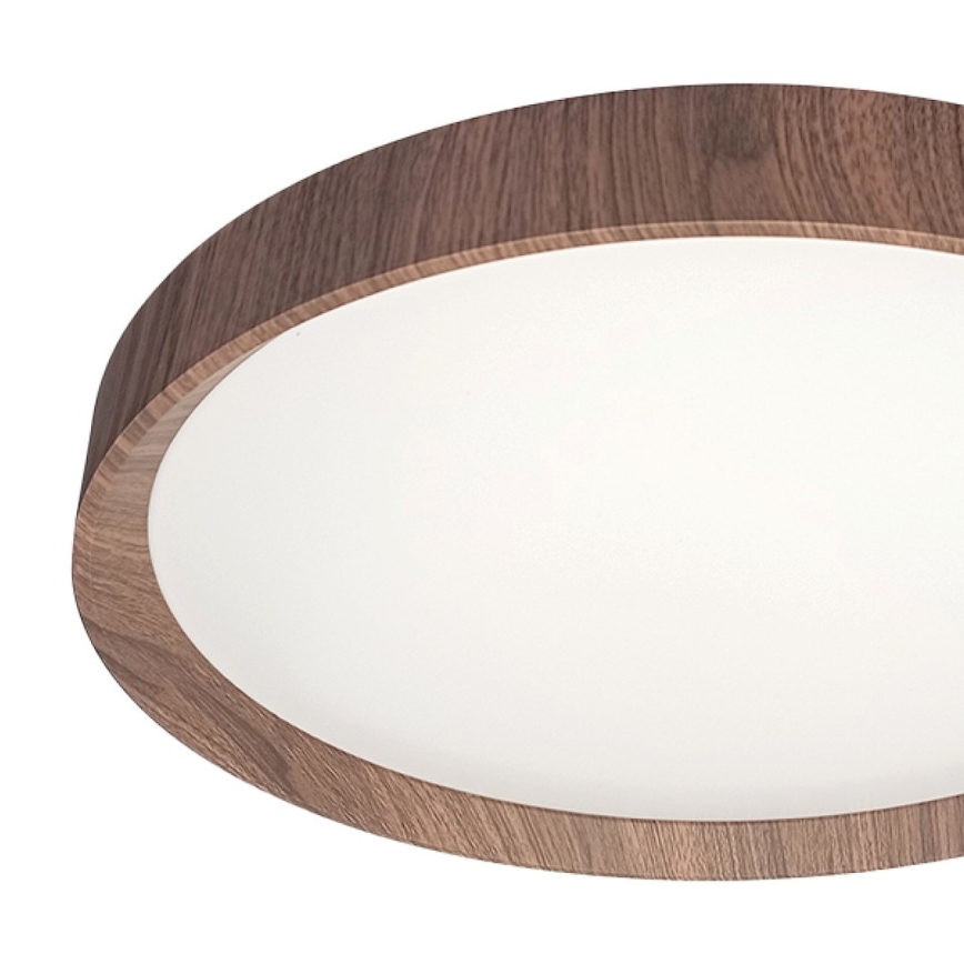 LED mennyezeti lámpa FOREST LED/24W/230V Ø 39 cm barna