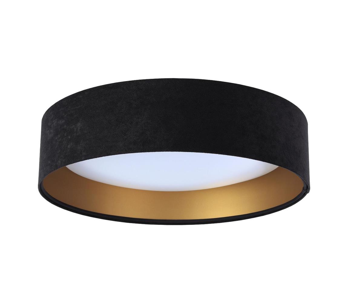 LED mennyezeti lámpa GALAXY 1xLED/24W/230V fekete/arany FG