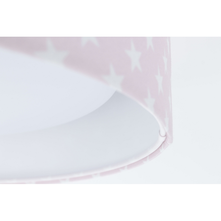 LED Gyerek mennyezeti lámpa GALAXY KIDS LED/24W/230V csillagok rózsaszín/fehér