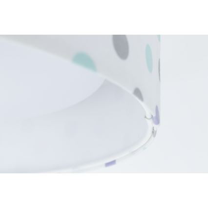 LED Gyerek mennyezeti lámpa GALAXY KIDS LED/24W/230V színes pöttyökkel