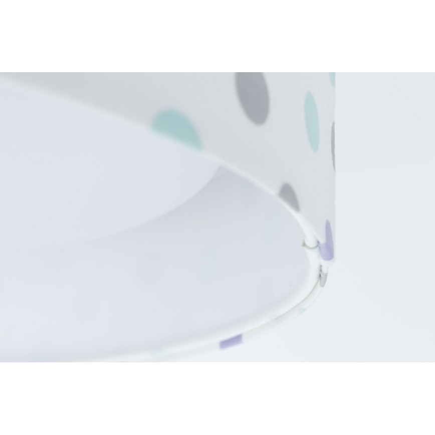 LED Gyerek mennyezeti lámpa GALAXY KIDS LED/24W/230V színes pöttyökkel