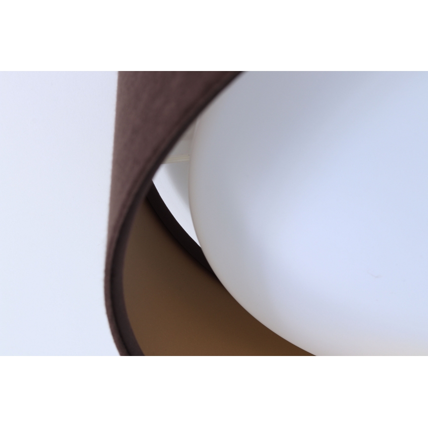 LED Mennyezeti lámpa GALAXY LED/24W/230V átm. 44 cm barna/arany