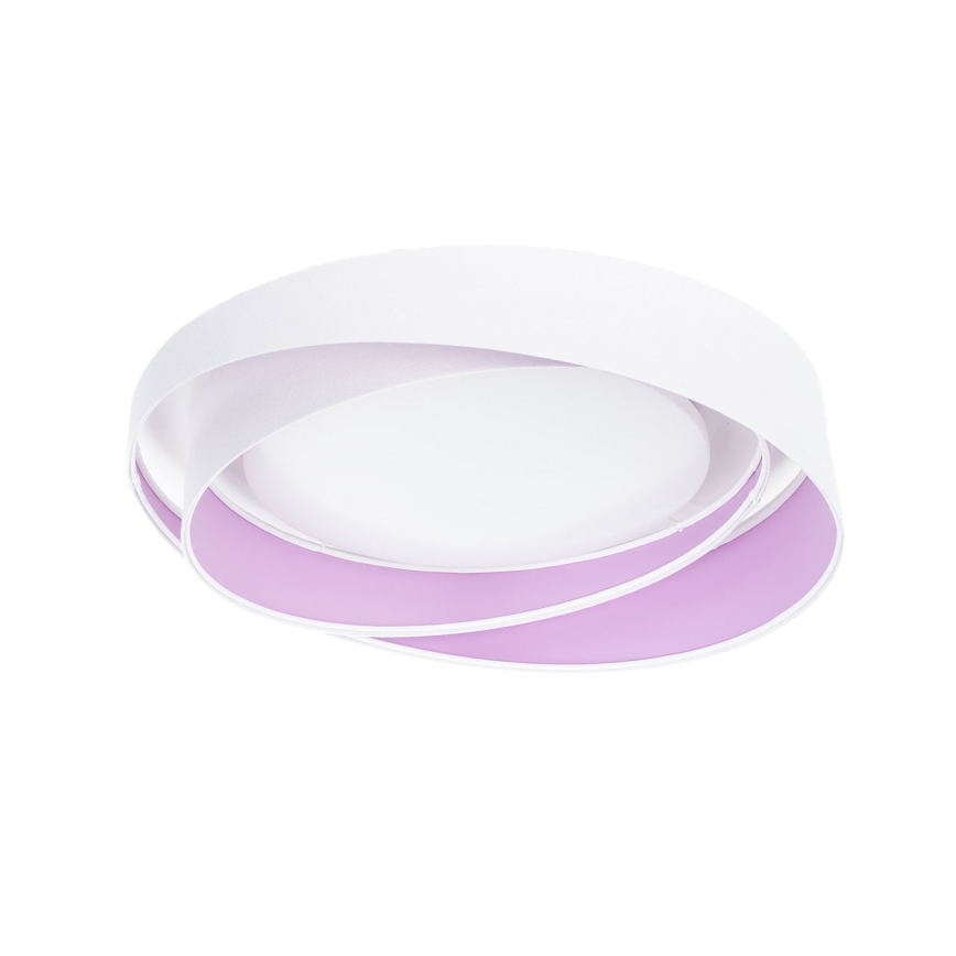 LED mennyezeti lámpa GALAXY MODERN LED/24W/230V átm. 55 cm fehér/lila