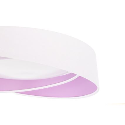 LED mennyezeti lámpa GALAXY MODERN LED/24W/230V átm. 55 cm fehér/lila
