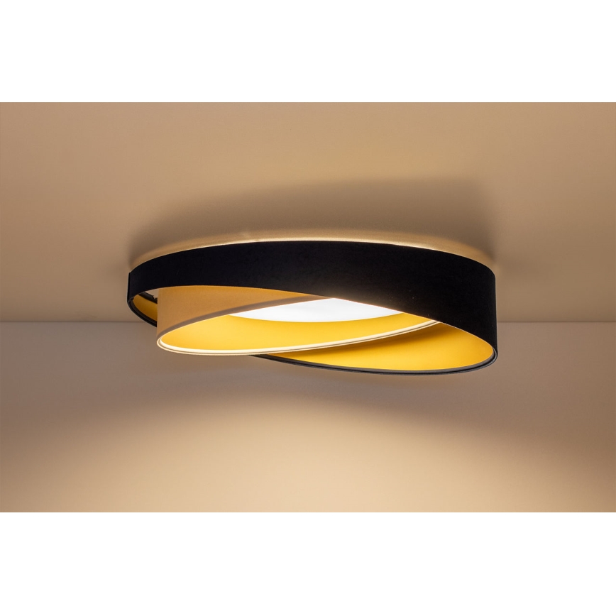 LED mennyezeti lámpa GALAXY MODERN LED/24W/230V átm. 55 cm kék/fehér/arany