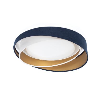 LED mennyezeti lámpa GALAXY MODERN LED/24W/230V átm. 55 cm kék/fehér/arany