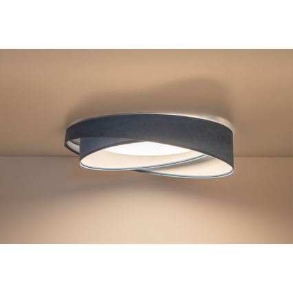 LED mennyezeti lámpa GALAXY MODERN LED/24W/230V átm. 55 cm kék